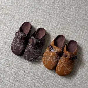 Original Embroidered Cow Boy Clogs Mules