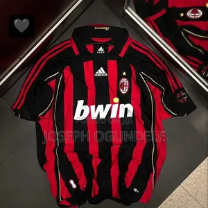 Ac Milan 2006/07 Home Retro Jersey – Red/Black