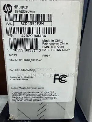 New Laptop HP 15 8GB Intel Core i5 SSD 256GB