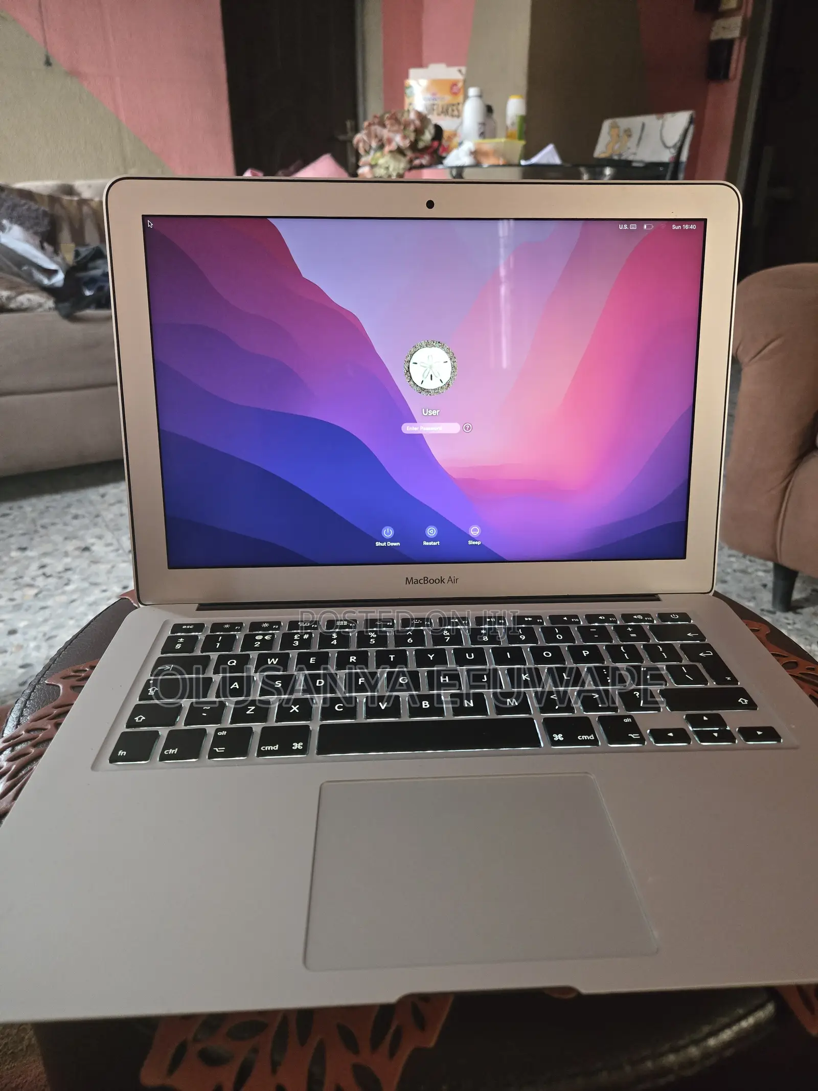 Macbook Air Is Up Forsale