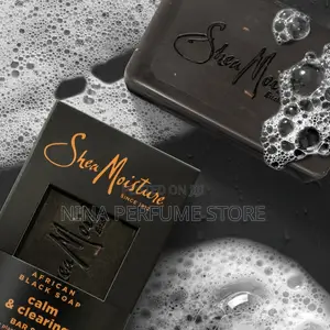 Shea Moisture African Black Soap Moisturising, Calm Clearing 227g