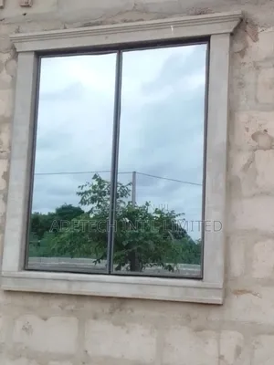 Purity Aluminium Frameless Window With Net and Burglary