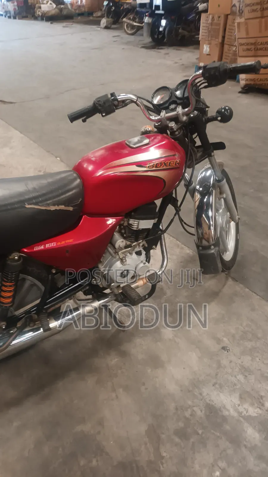 Bajaj Boxer BM100ES 2022 Red