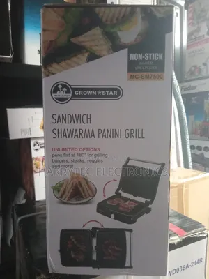 Master Chef Sandwich Shawarma 2000 Watts 2 Years Warranty