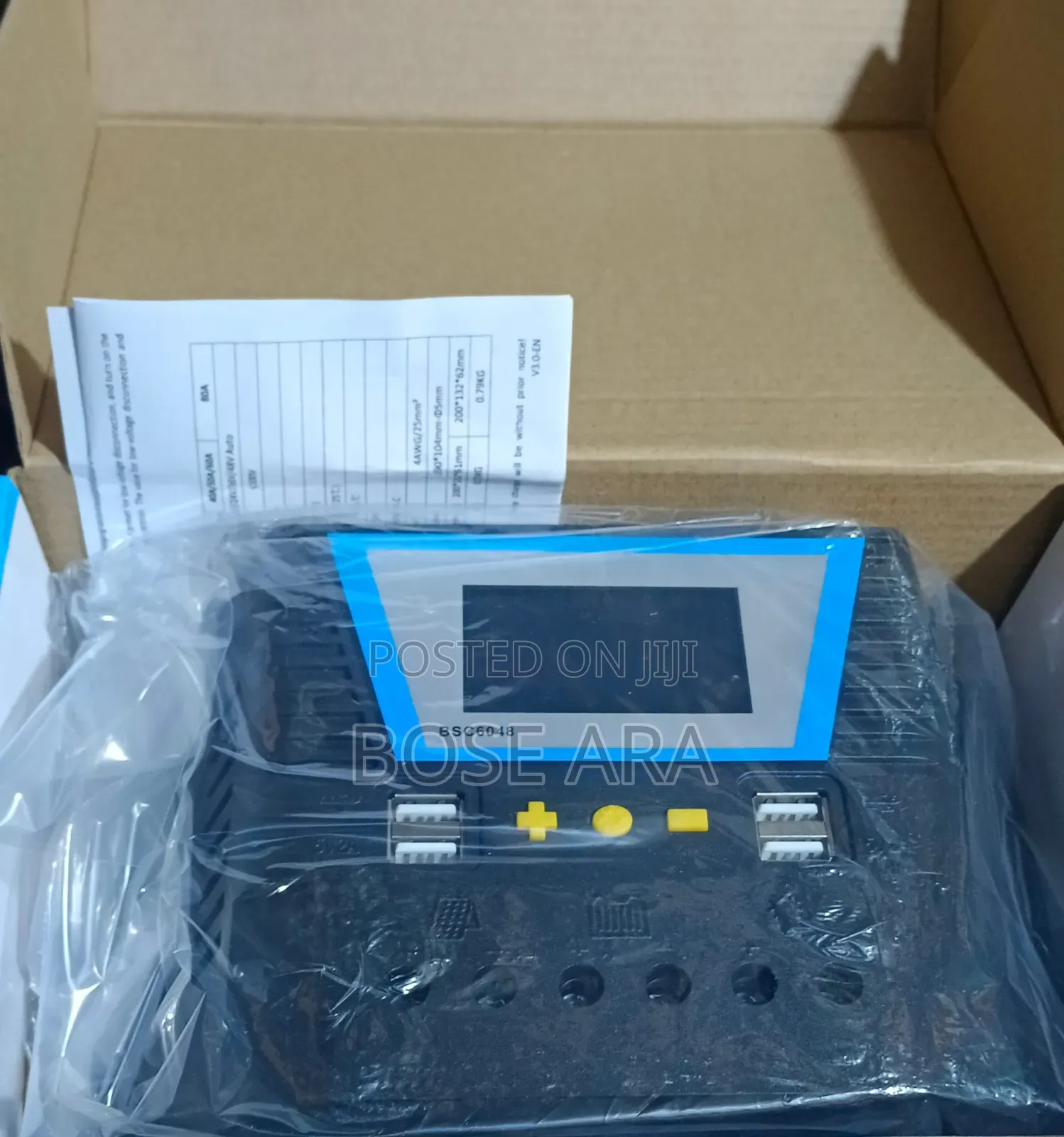 PWM Solar Charge Controller 60a/12/24/36/48v