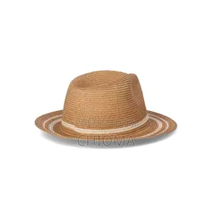 Floppy Straw Hat Adjustable Inner Band -Brown (Foldable Lightweight )
