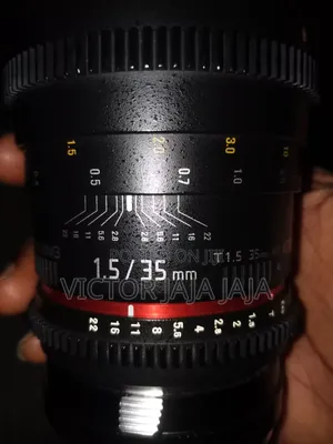 Panasonic Lumix S5, and 35mm 1.5tstop Lens