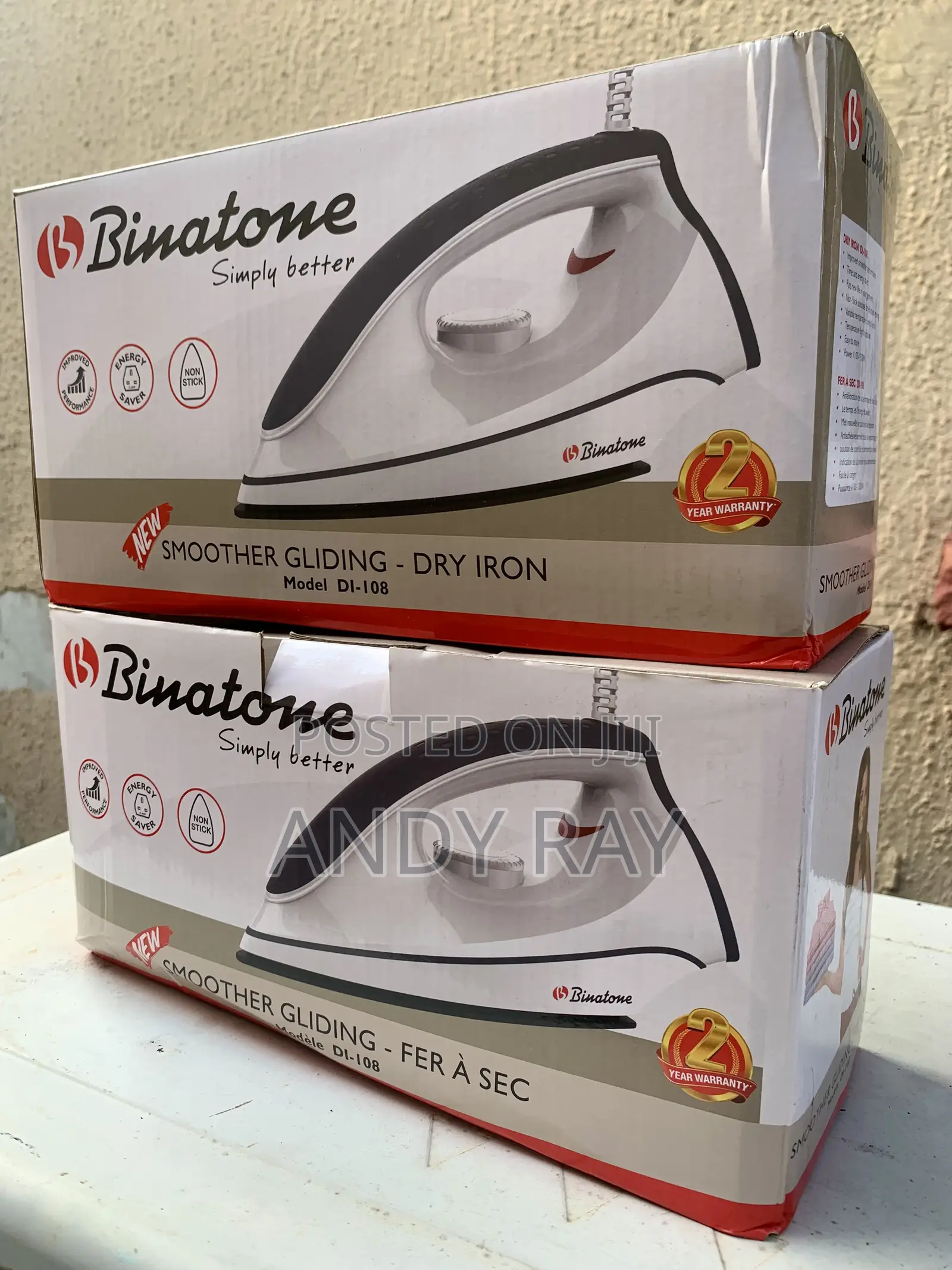 Binatone Pressing Iron (Dry Iron)