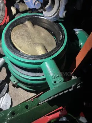 Demco Ne-C Series Butterfly Valve in a Green Finish