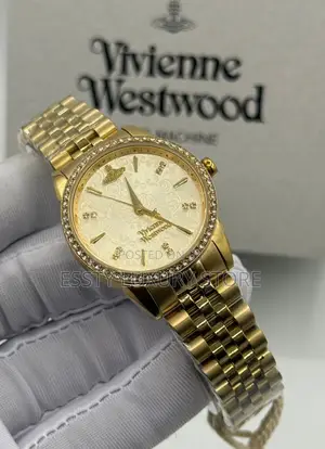 Vivienne Westwood Quality Luxury Female Stainless Steel Wristwatch
