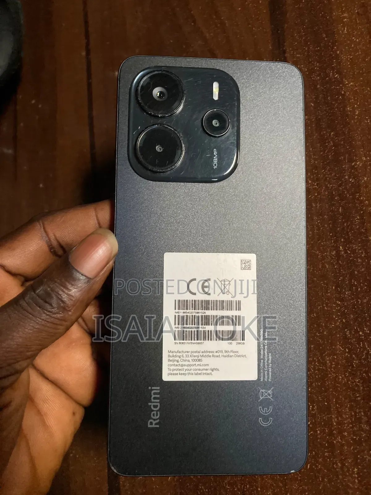 Xiaomi Redmi Note 14 5G 256 GB Black