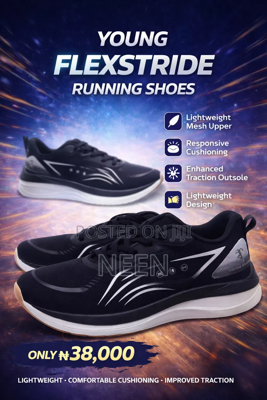 Young Flexstride Running Shoes