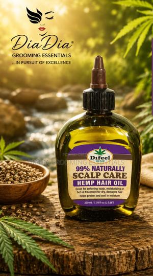 Difeel 99% Natural Scalp Care Hemp Hair Oil
