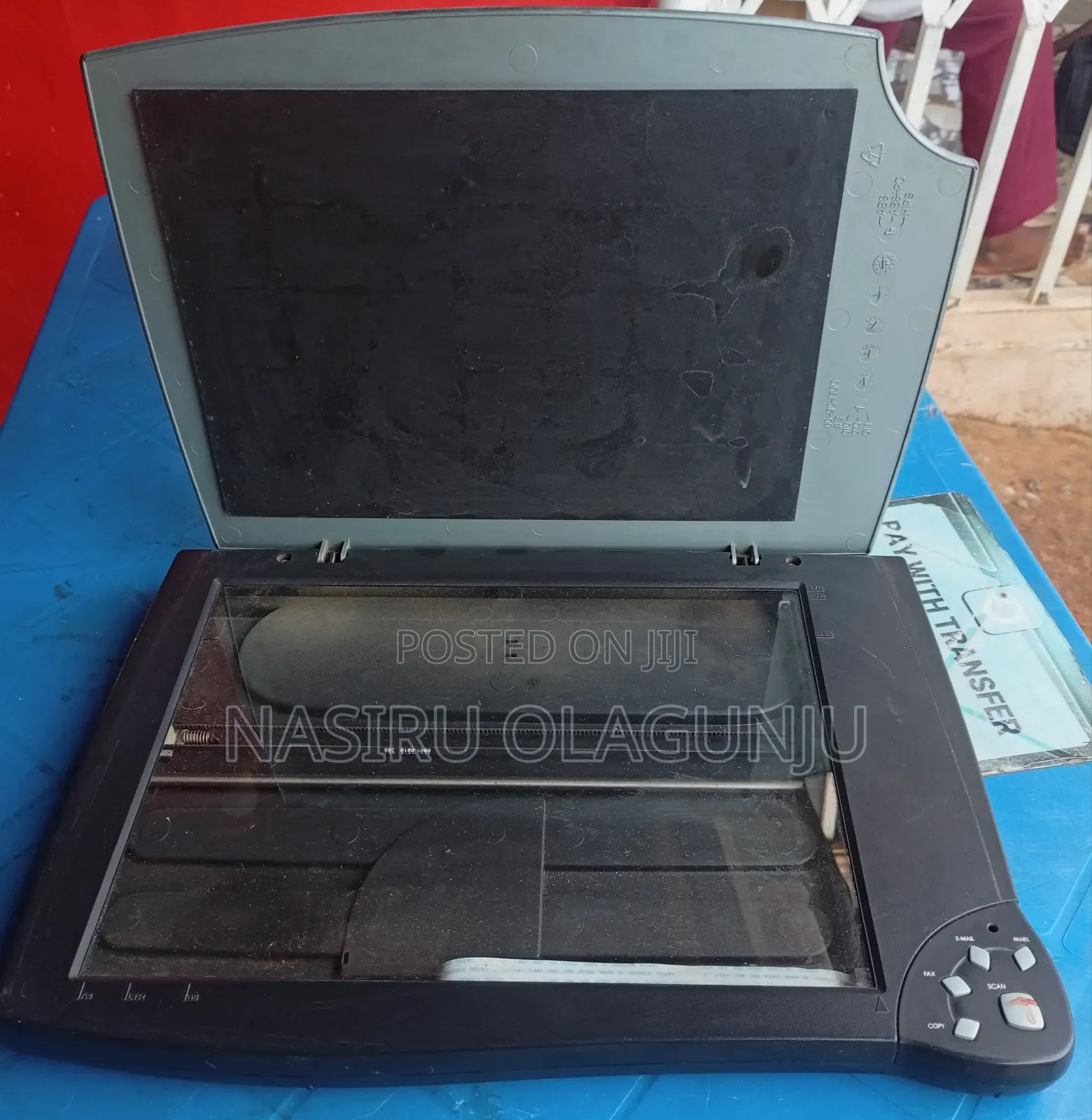 Mercury Flat Head Scanner