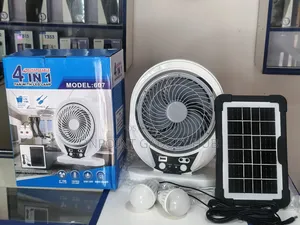 4 in 1 Rechargeable Fan With Light