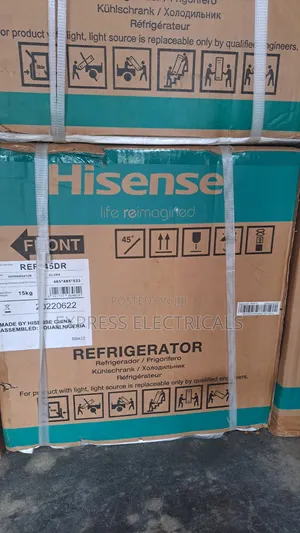 Hisense Ref045dr Mini Fridge 45l Single Door - Silver New