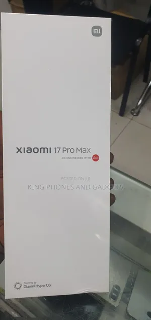 New Xiaomi 17 Pro Max 512 GB Black