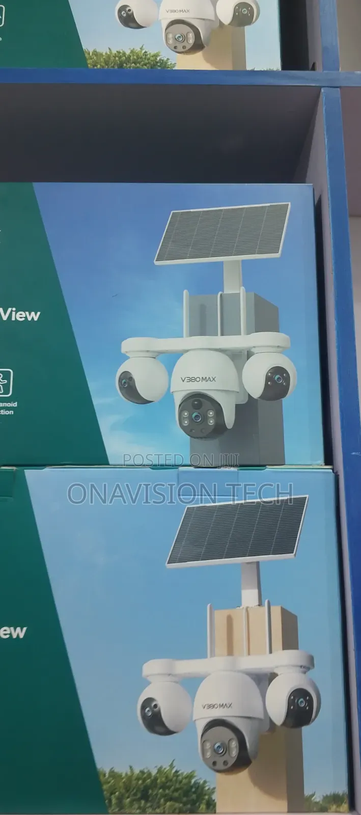 3 Lens 4g Solar Camera
