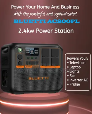 Bluetti Ac200pl 2304wh(3kva)/2400w With 2 Years Warranty