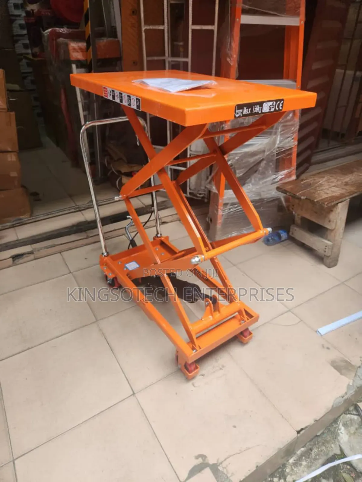 Hydraulic Table Lifter 50" Height