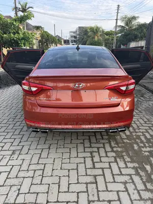 Hyundai Sonata Limited 2.0T 4dr Sedan (2.0L 4cyl Turbo 6A) 2015 Orange