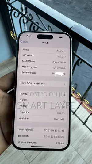 Apple iPhone 15 Pro 128 GB