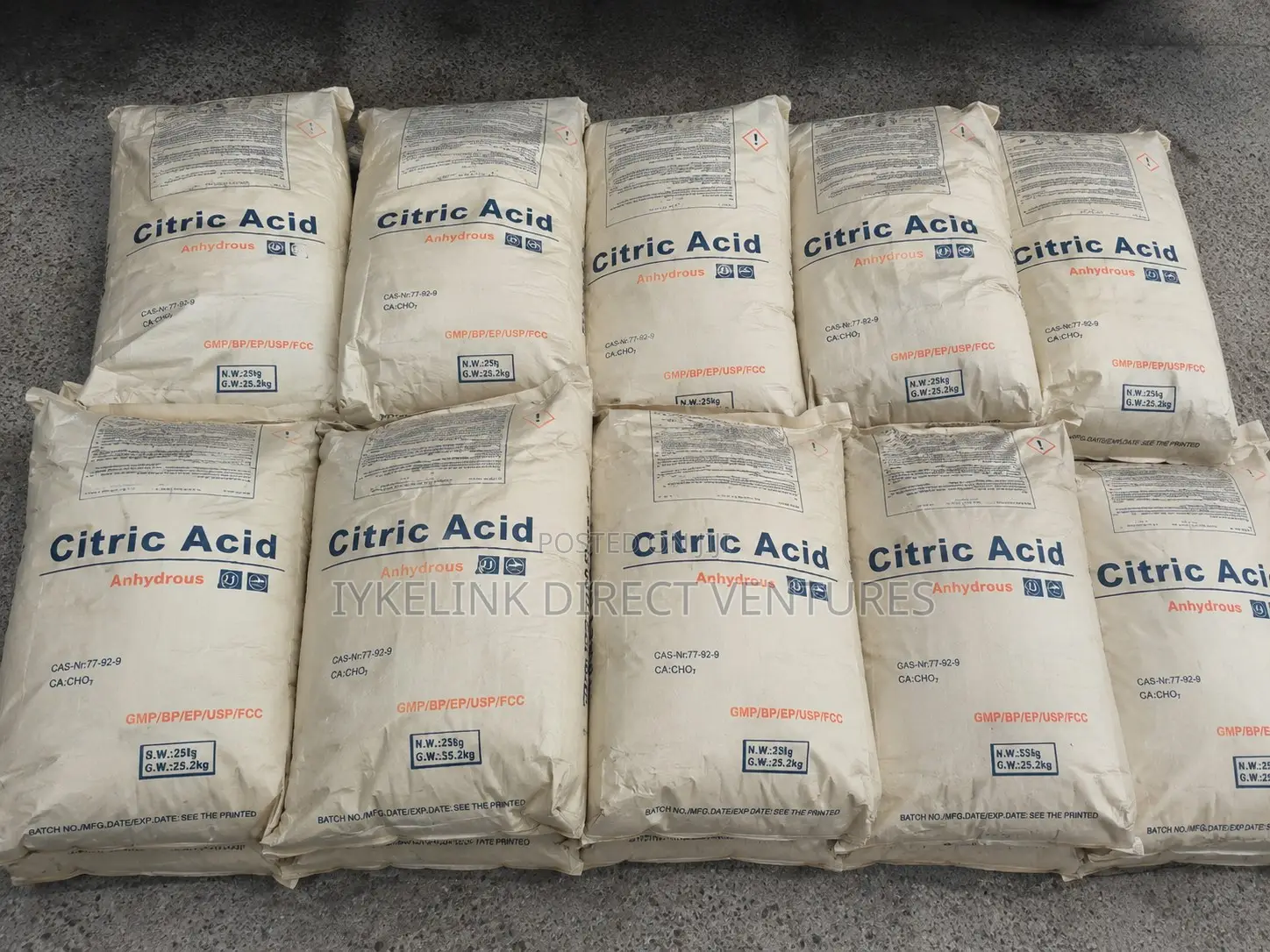 Citric Acid Anhydrous