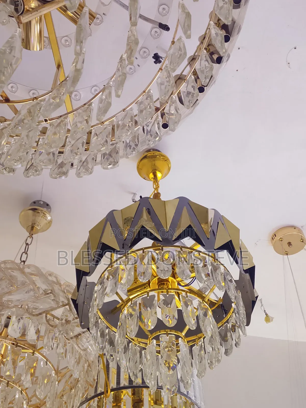 Chandelier And Dropping Lights