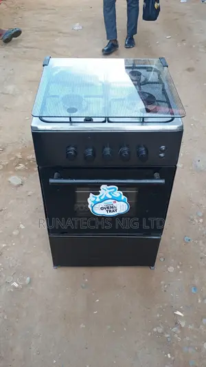 Scanfrost 50x50 Gas Cooker With Oven Grill 3 Gas 1 Electric Uk Used