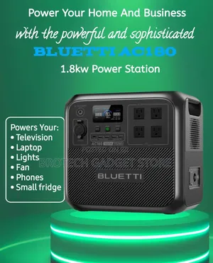 Bluetti Ac180 Portable Power Station 1800w/1152wh With 2years Warranty