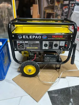 This Is Original Elepaq Constant Petrol Gen 4.5kva 100%Copper Coil