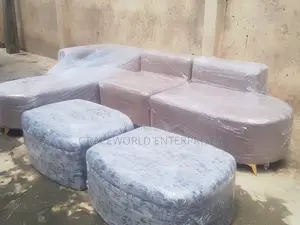 Used Luxury Sofa Chairs Set With Tables for Sale Urgently!