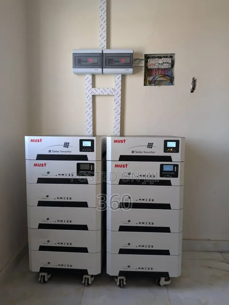 15.6kwh + 20kwh Must Stackable Solar Generator