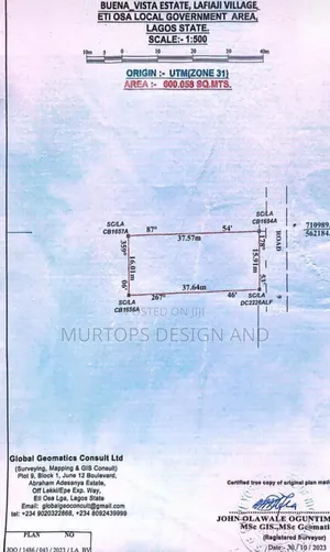A Prime Land 600.58sqm Is Available at Buena Vista Estate, Orchid.