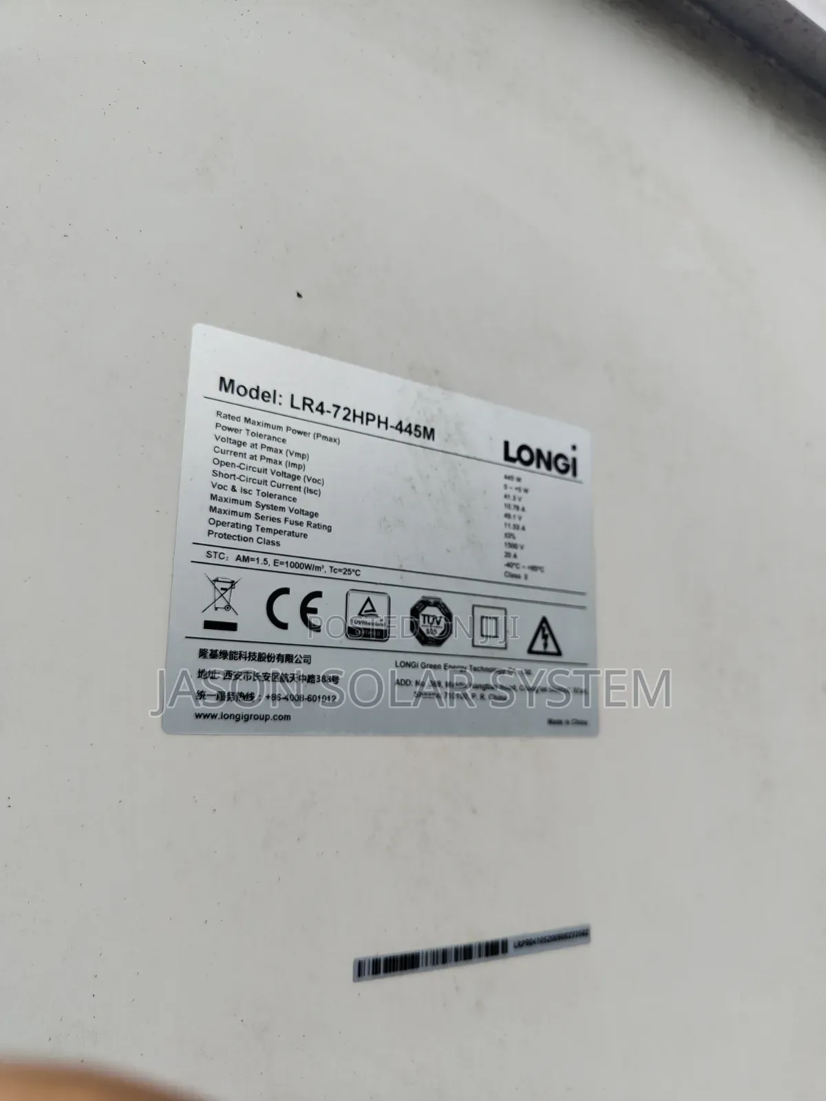 450w Solar Panel