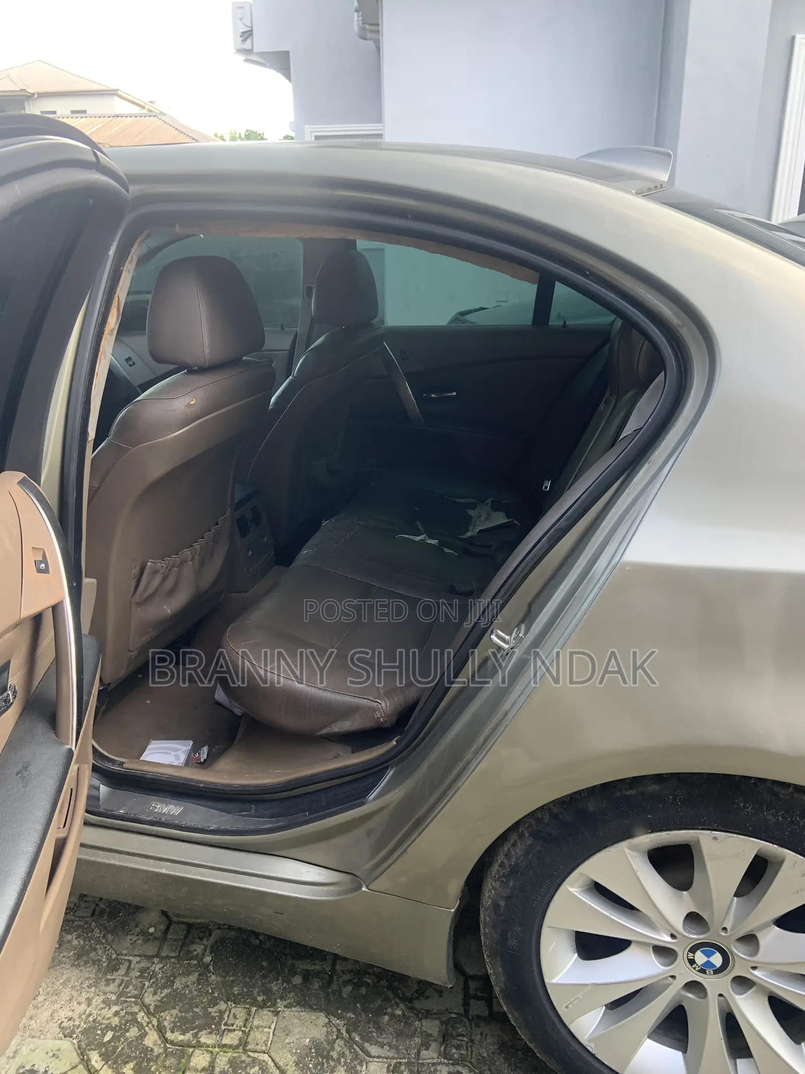 BMW 545i 2002 Gold