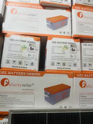Felicity Gel Battery Series 12v 200ah