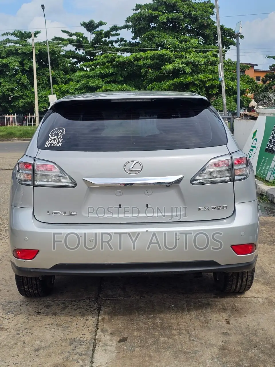 Lexus RX 350 2010 Silver