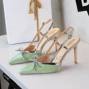 Sling Back Heels Shoe