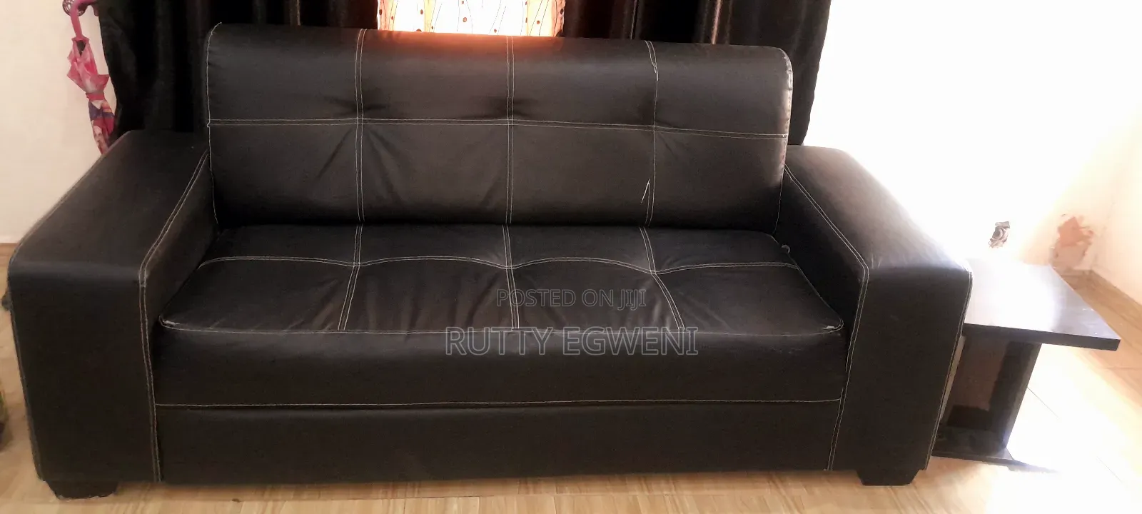 7 Seater Leather Sofa
