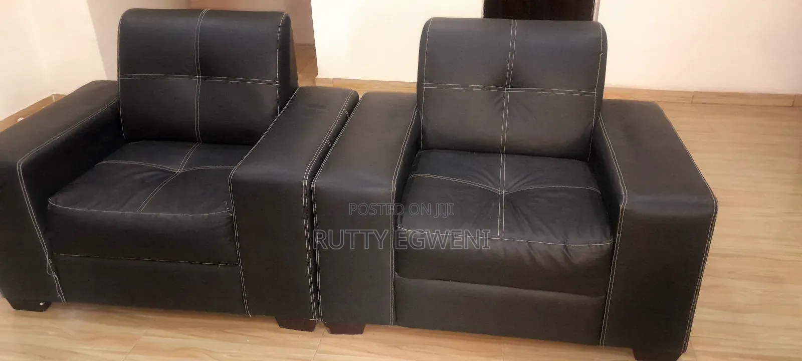 7 Seater Leather Sofa