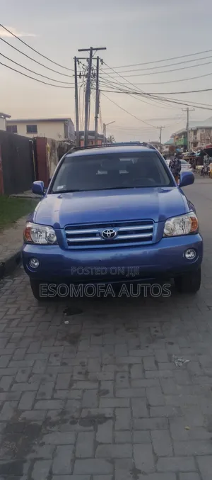 Toyota Highlander Base AWD 2003 Blue