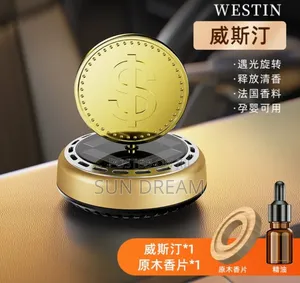 Car Accessoories Cars Decoration Home Decration Gift Solar Energy Spin