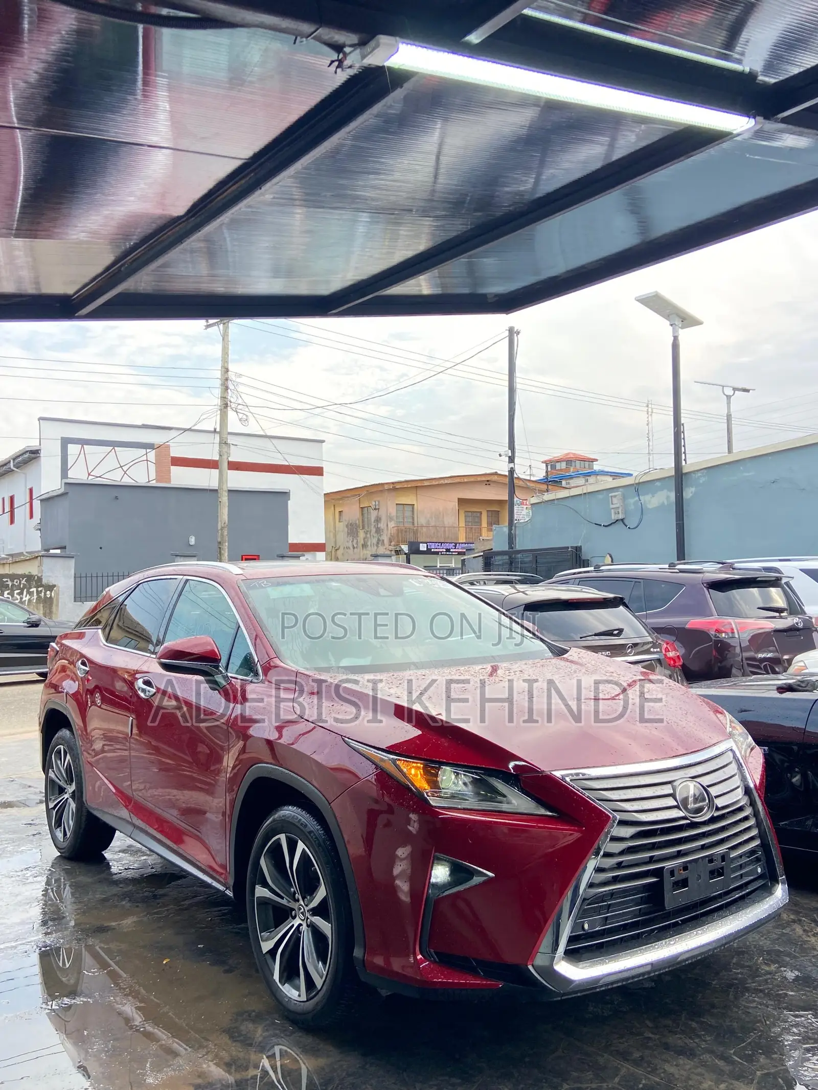 Lexus RX 2018 Maroon