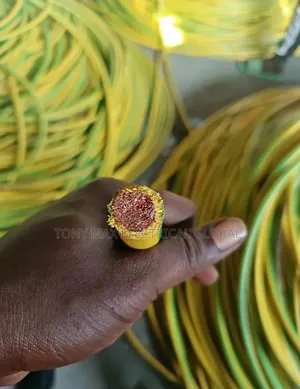 High Quality 150mm Single Cable Flexible Full Gauge 100%Copper Earth