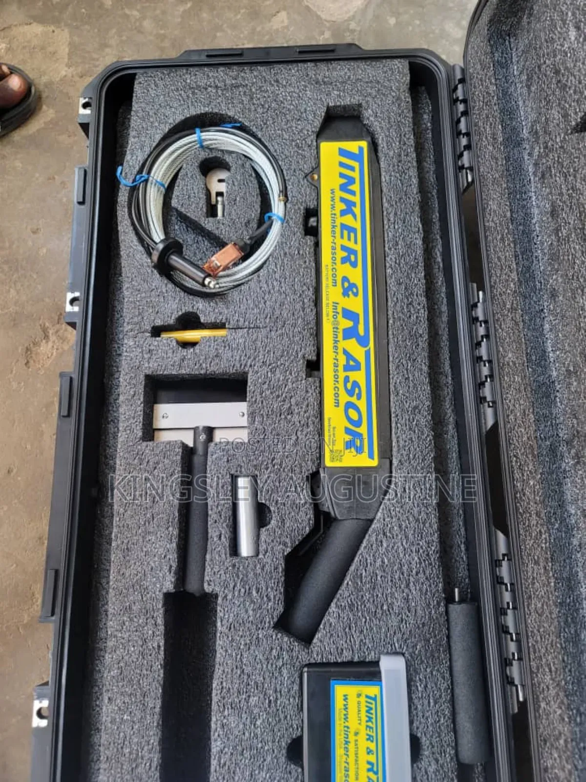 Tinker Rasor Model Aps High Voltage Holiday Detector,