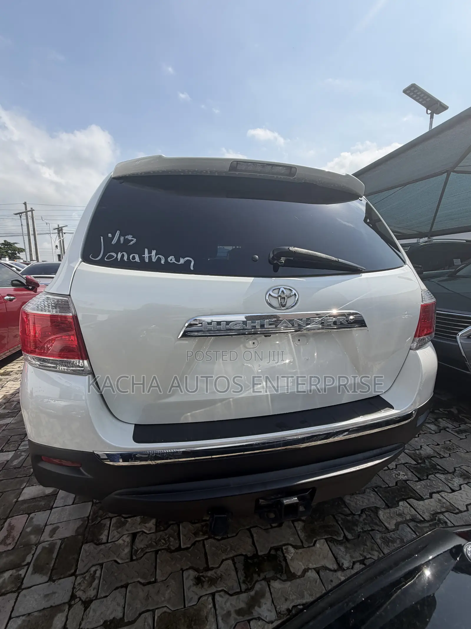 Toyota Highlander 2011 White