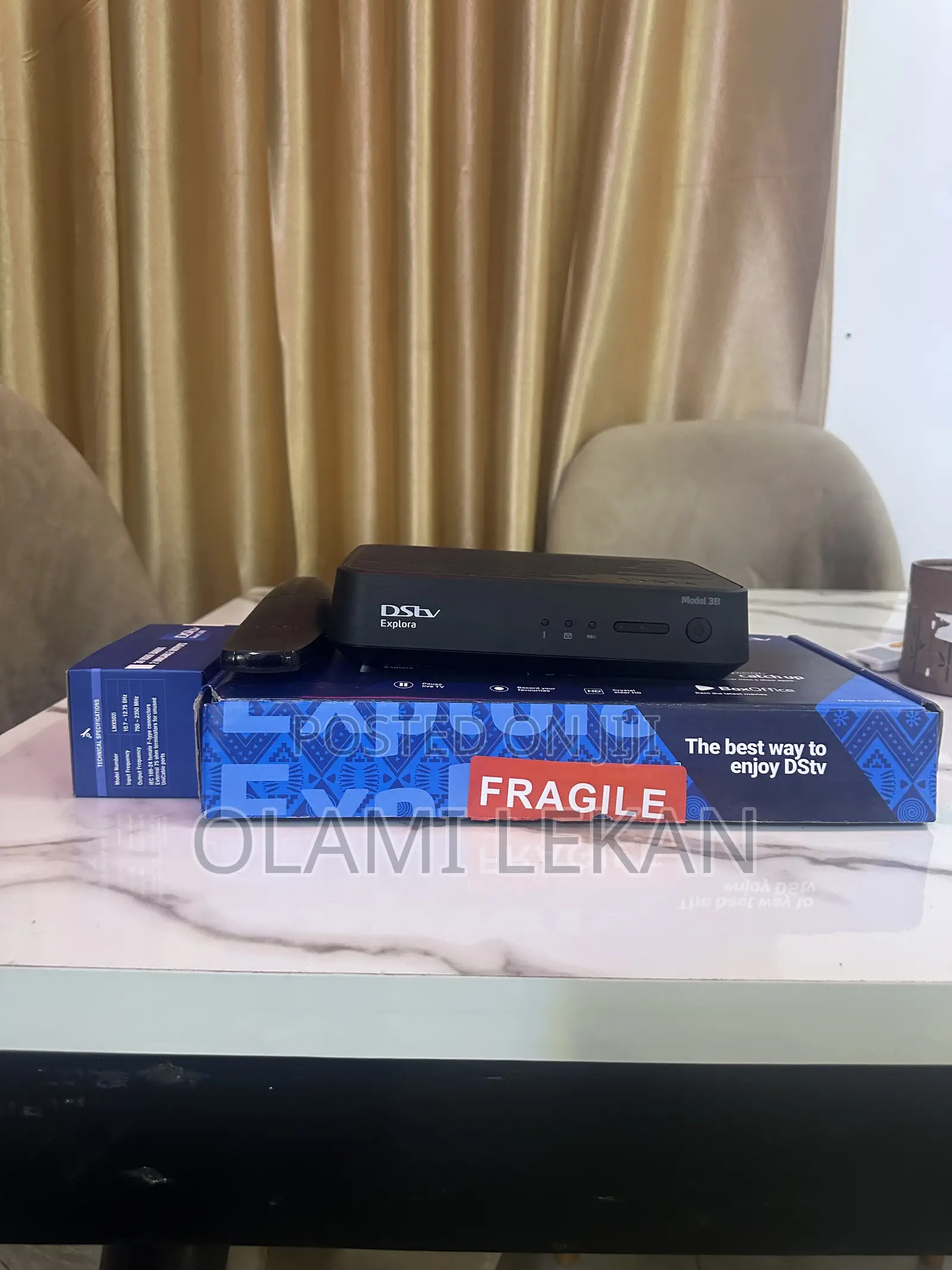 DSTV Explora 3b Decoder With Dish