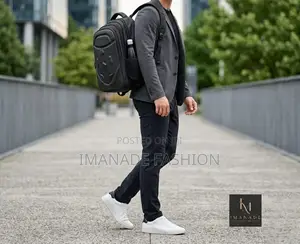 Hard Shell Football Backpack – All Black