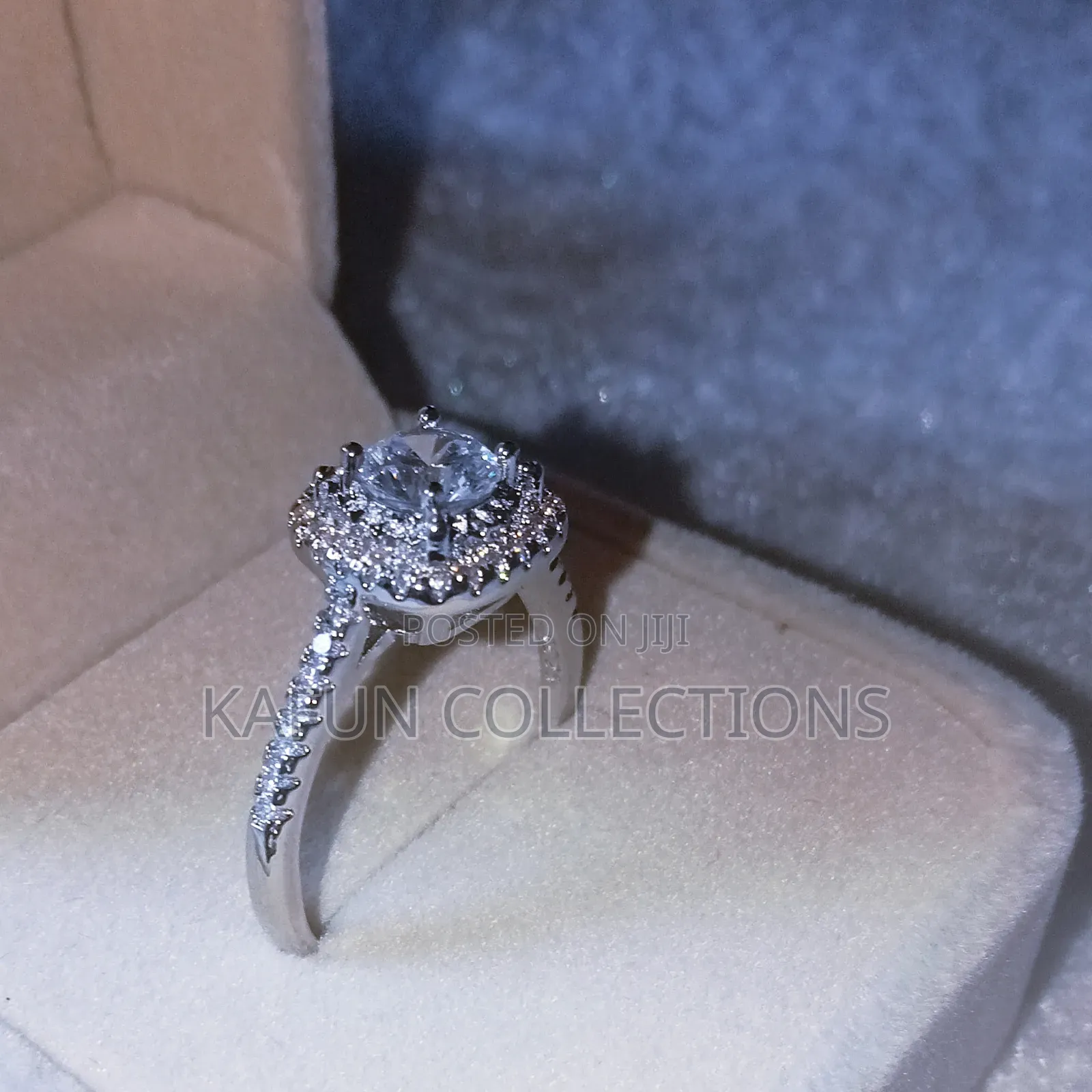 High Quality Silver Adjustable Proposal Ring